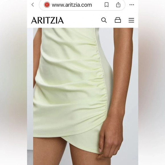 Babaton Harrington Mini Bodycon Dress Black size 8 party dress effortless chic - Picture 7 of 15